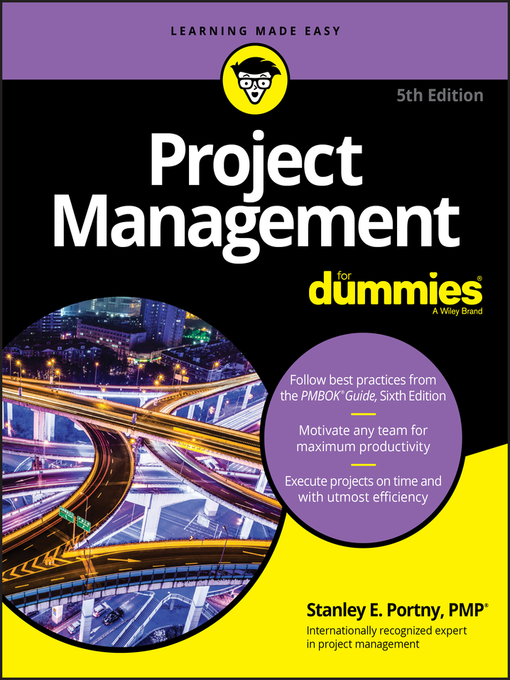 Title details for Project Management For Dummies by Stanley E. Portny - Available